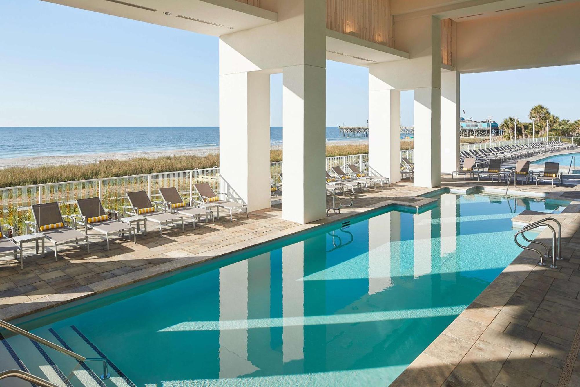 Hilton Grand Vacations Club Ocean Enclave Myrtle Beach Exterior foto
